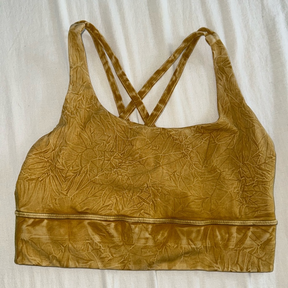 Yellow Lululemon Sports Bra